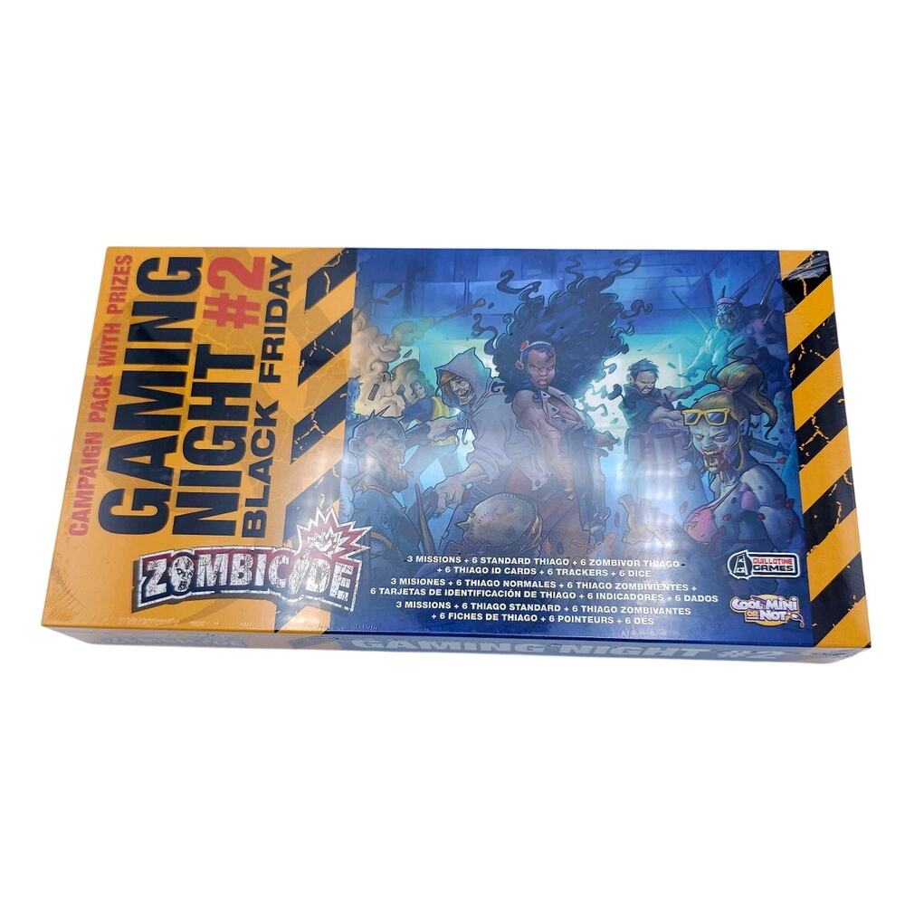 CMON Zombicide Gaming Night #2 Black Friday Campaign Pack Sealed